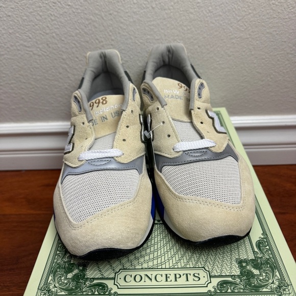 New Balance 998 MiUSA Concepts C-Note 10th Anniversary (2023) Size 10.5 - Picture 2 of 10